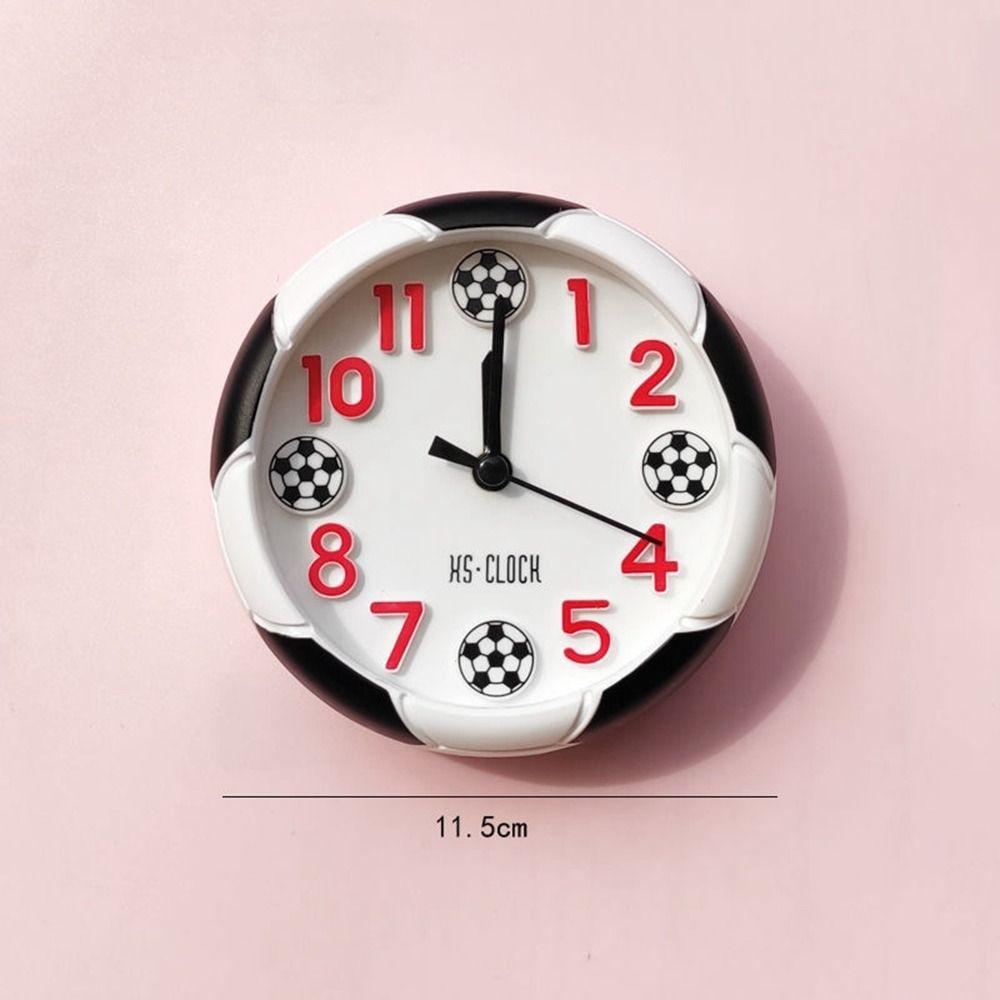 Creative Football Shaped Clock Basketball Digital Clock Desktop Decoration Alarm Clock  Outdoor