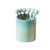 Colorful Stainless Steel Fruit Fork Creative High-Value Ceramic Storage Jar Moon Cake Dessert Cake Fork Combination Set