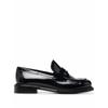 Ferragamo Nyx 30 Patent Leather Loafers Black