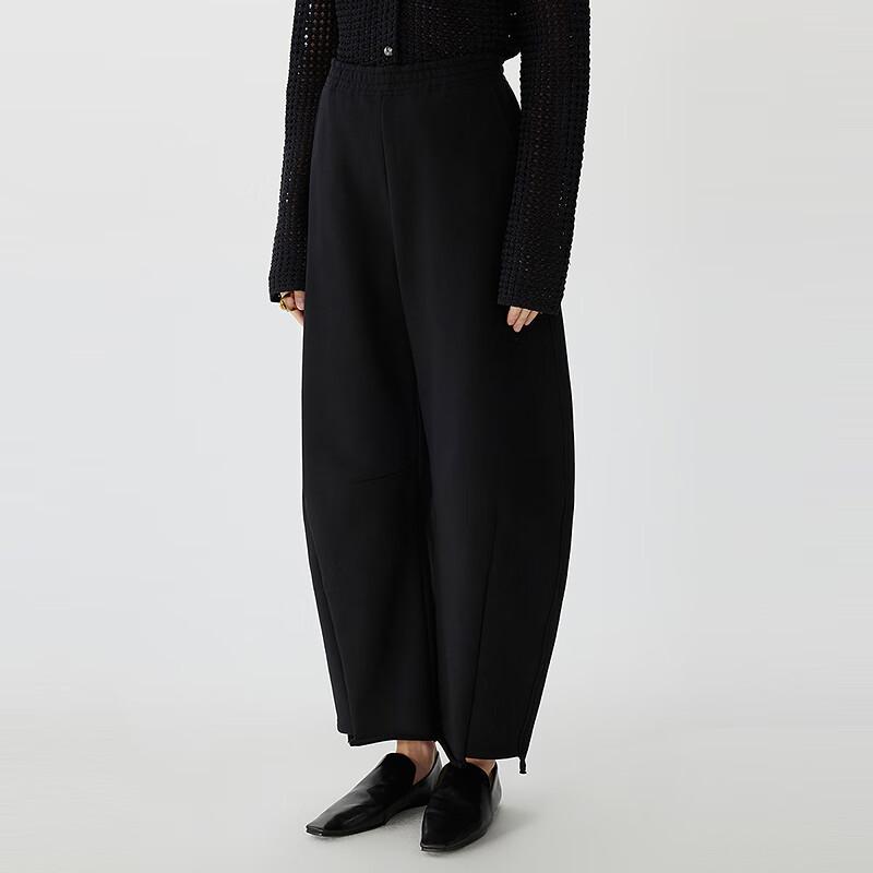 JNBY 2025 Spring Loose Cropped Casual Pants