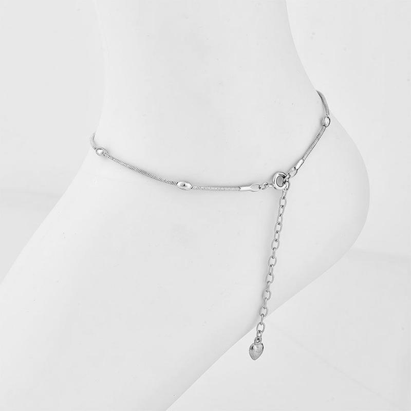 Sterling Silver Ankle Bracelet Flip Flop Charms Sterling Silver Ankle Bracelet Flip Flop Charms
