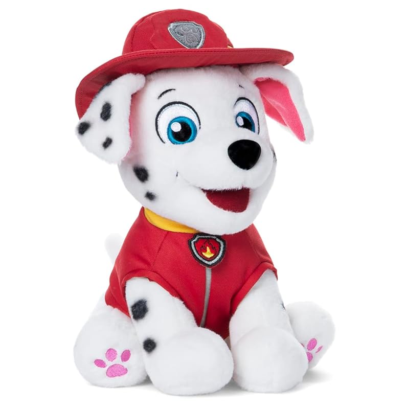 Takara Tomy Arts Paw Patrol Plush Toy Medium, Marshall ver., Approximately 24cm tall