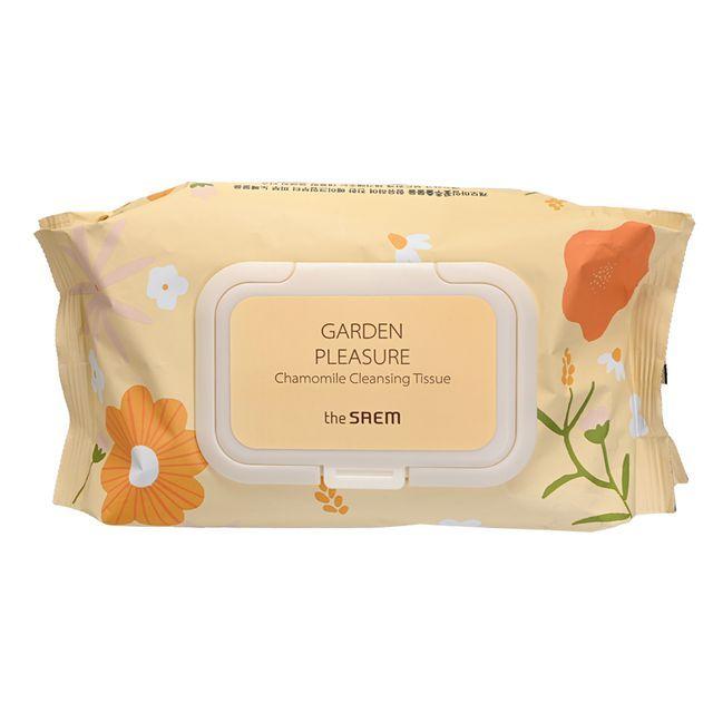 The Saem - Салфетки для снятия макияжа Garden Pleasure с ромашкой 100 sheets