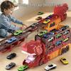Tyrannosaurus Rex Storage Track: Kids' Alloy Car Toy with Eject and Slide Features