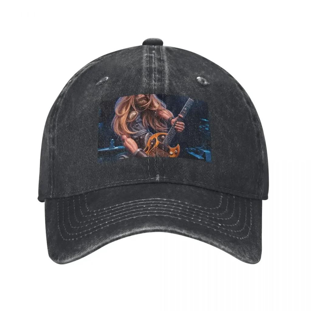 Black Label Society Zakk Wylde Art Baseball Cap Anime derby hat Sunscreen Sun Cap Ladies Mens