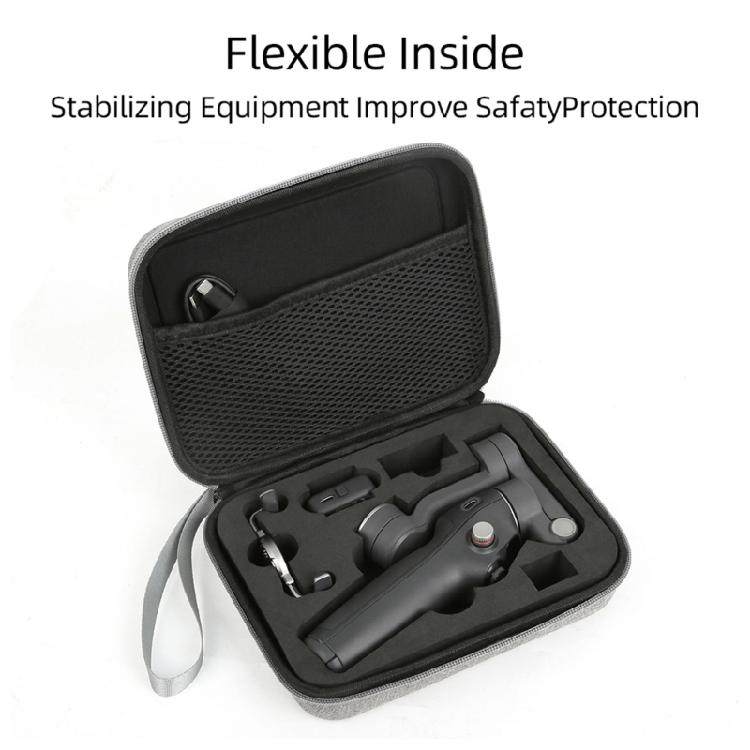 Portable Hard Case for Mobile 7/7P Handheld Gimbals Carrying Storage Bag Soft Lining for Travel Home