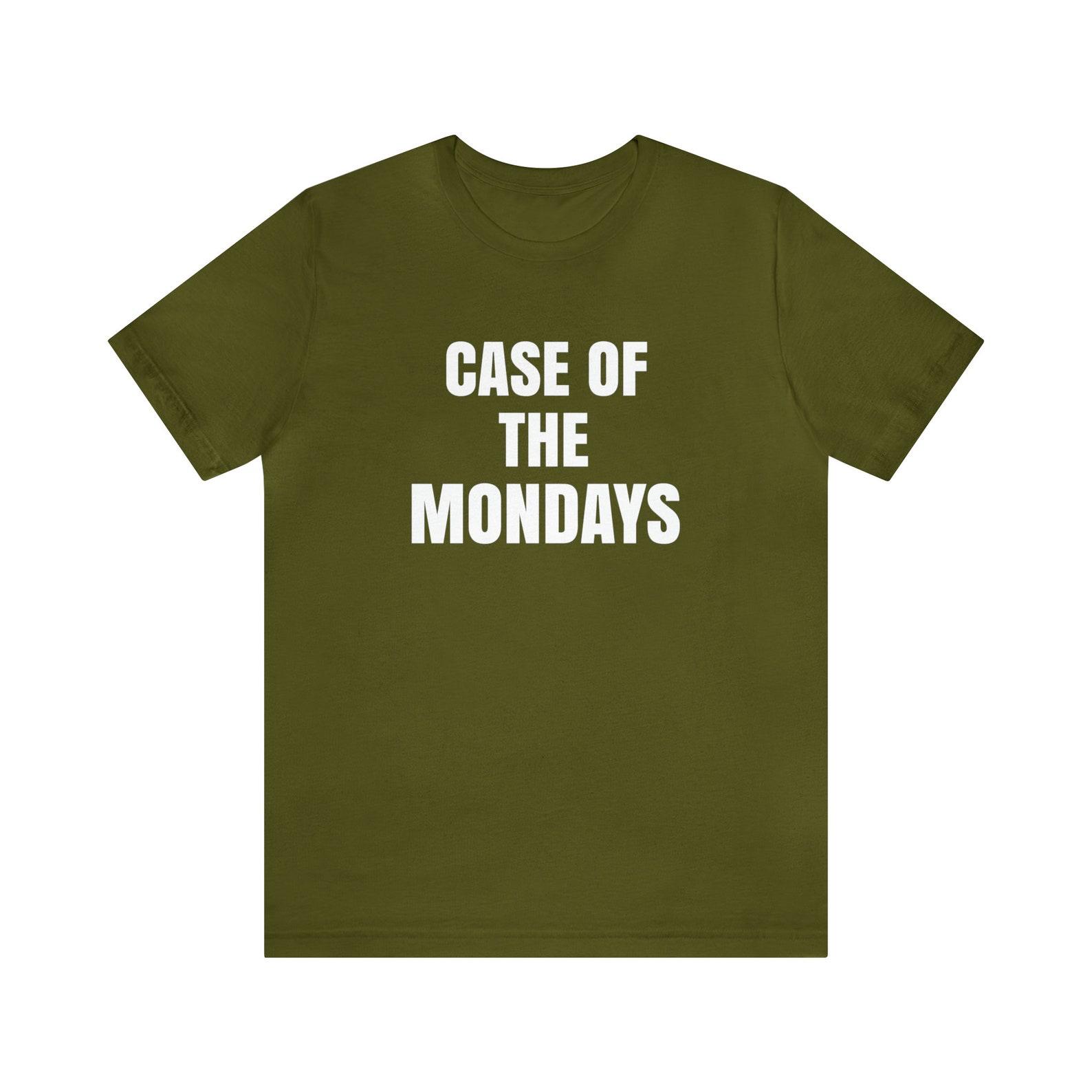 Case Of The Mondays T-Shirt, Movie, 90s, Gift For Coworker, Office White Elephant, Funny Office Humor, Work Sucks, Mondays Suck, Job Humor 4XL