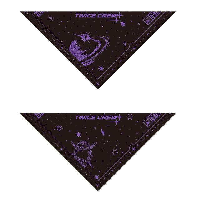 Forhåndsbestilling 2025 TWICE FANMEETING 10VE UNIVERSE Skjerf