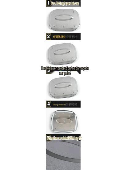 21 Tucson L Fuel Tank Cap Protector - Anti-scratch Decorative Sticker for Exterior