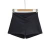 Women's Cross-Waist High-Elastic Yoga Shorts - Hip-Lifting, Moisture-Wicking, Sweat-Wicking Fitness Hot Pants