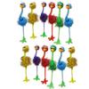 12-Piece Cartoon Ballpoint Designs, Fluffy Office Cartoon Ballpoint Fluffy Design, Ideal For Students, Back-To-School,