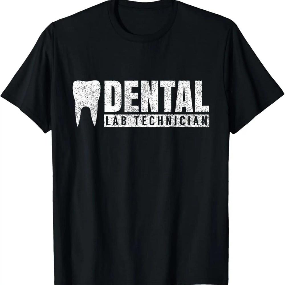 Dental Lab Technician Dentist Dental Technician Floss T-Shirt S чёрный