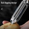 Jiwanggu Stainless Steel Y-Shaped Peeler Set