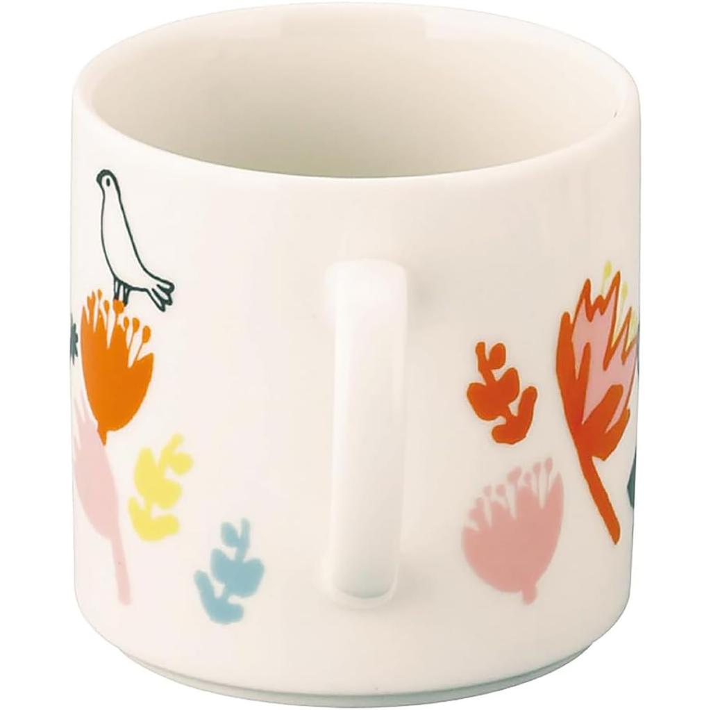Yamaka Shoten MOOMIN Little My Fair 2026 Diameter x Bird Day Gift for Birthday Made in Mug, Large, 350ml, 8.5cm 8.5cm Height, Design, Mother's Gift,
