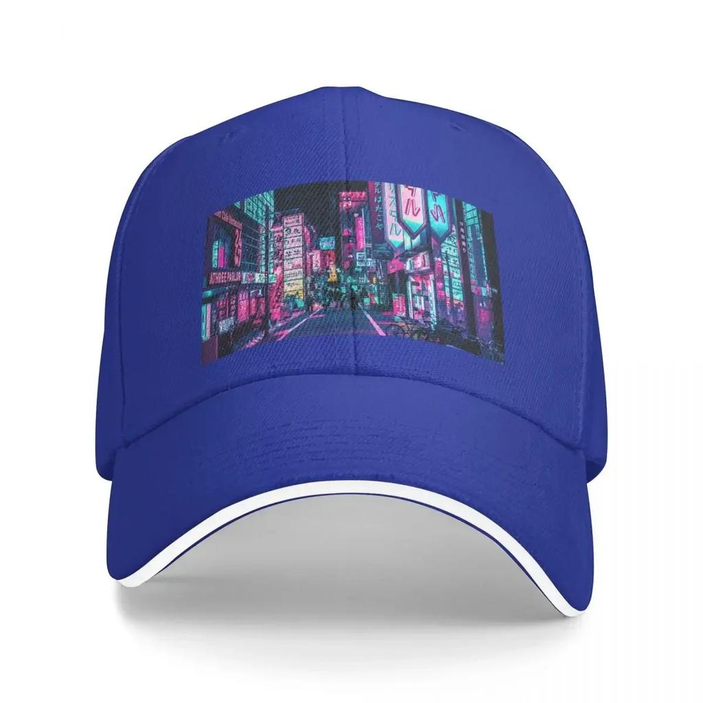 Tokyo  A Neon Wonderland Baseball Cap Luxury Unisex Hat Designer Hat Visor Snap Back Hat Trucker Hats For Unisex Womens