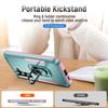 For Samsung Galaxy S25+/S24+ Case Military Grade Ring Kickstand PC + TPU Phone Cover