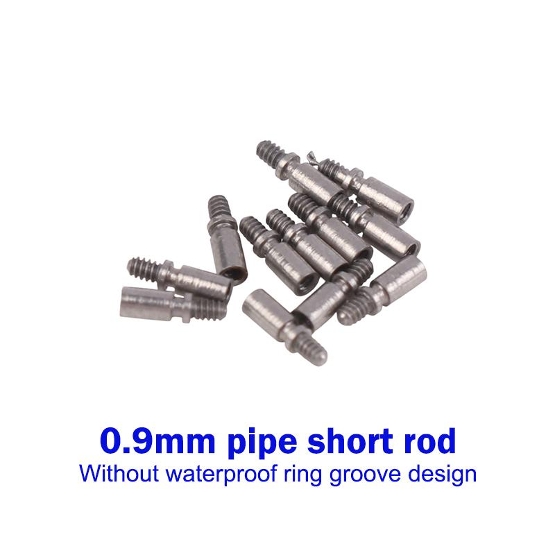 

10 шт. Заводная головка часового механизма Удлиненная заводная головка 0,9/0,7 мм Удлиняющая заводная головка механизма Сталь Изменение толщины Часовые аксессуары 10pcs