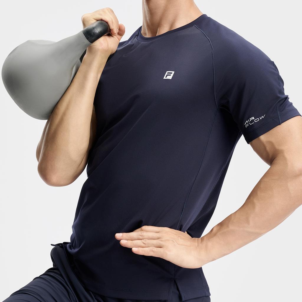 New FILA T Shirt Men's RD Royal Blue A11M431106FNV