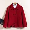 Coat Women Small Short Spring and Autumn New Wool Thin Belly Hair Women