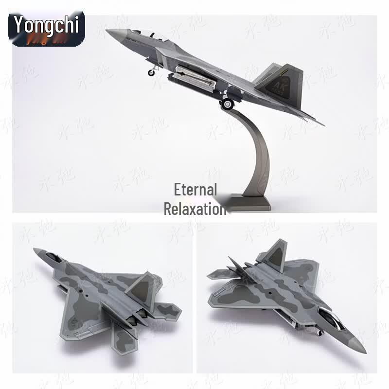 F-22 Fighter Jet Model