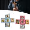Catholic Pocket Shrine Devotional Pocket Shrine with Prayer Gadget Handmade Prayer Quilt with Holy Symbols Prayers Spiritual Gift for Catholics