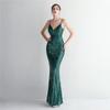 Rochie de petrecere cu paiete Rochie de seara subtire pentru banchet