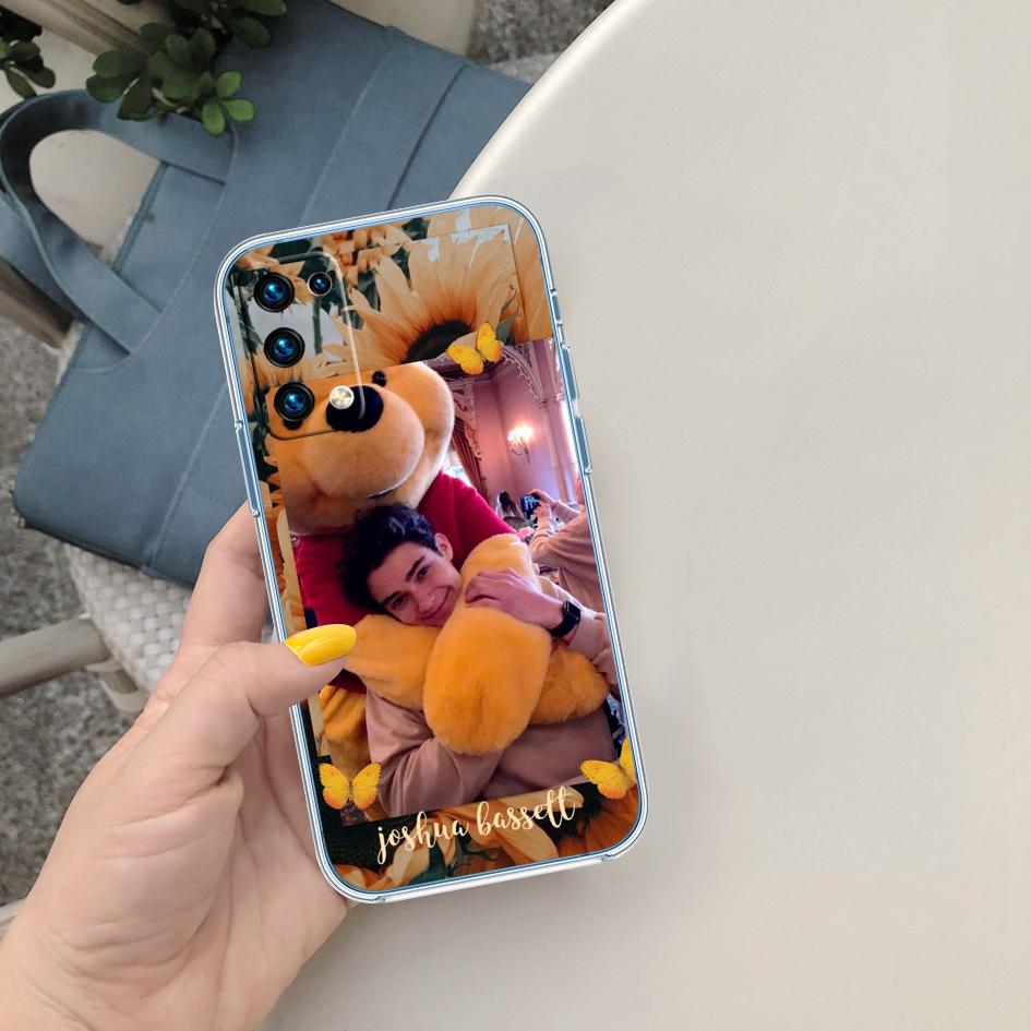 LO57 Joshua Bassett Soft Shell Transparent Phone Case for Samsung Galaxy A04 A04S A14 A23 A34 A54 M23 M33 M52 M53