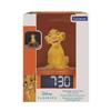 LEXIBOOK Digital Night Light Alarm Clock - Simba - 3D Light and Sound - Yellow - Children