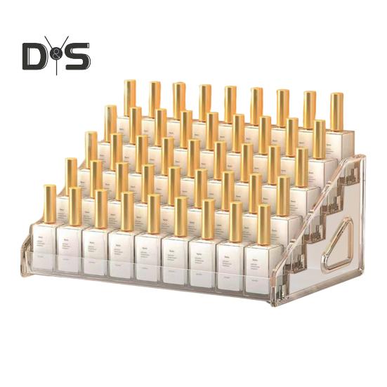 Neglelakk Organizer Akryl Display Rack Gjennomsiktig design Multipurpose Solbriller Organizer Holder for eteriske oljer
