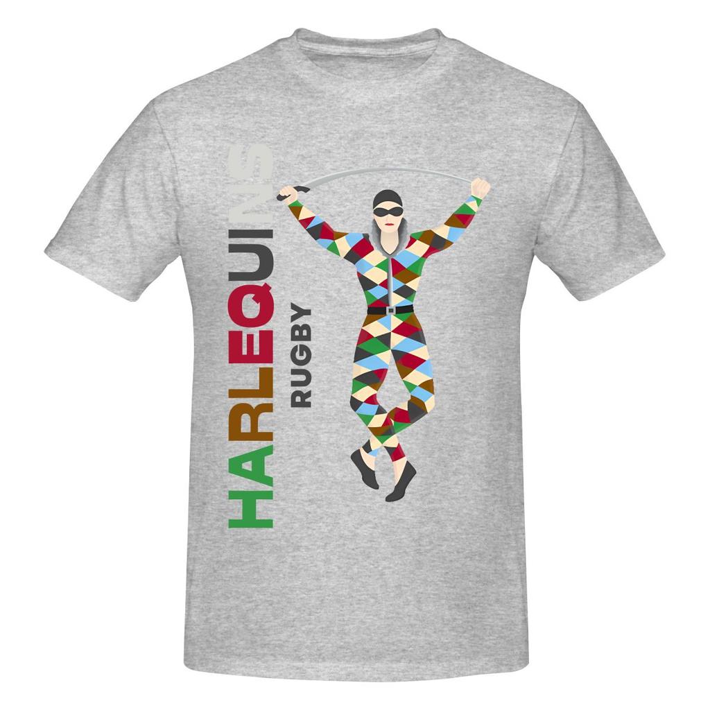 Funny Harlequins Rugby Unisexs Printed Tshirt Unisex T Shirtblouse