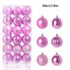 4CM Christmas Decoration Christmas Balls Hanging Xmas Tree Pendant for Home Party Decor 2025 New Year Navidad Gifts Ornaments