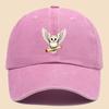 Cartoon Owl Illustration Printed Baseball Cap Fashionable Personalized Versatile Outdoor Fishing Hat