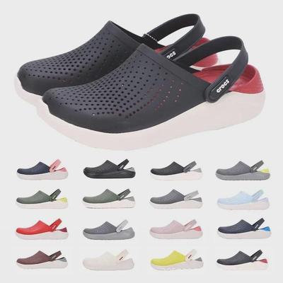 "Sandali Estivi Traspiranti Antiscivolo da Uomo 2024: Scarpe da spiaggia con fondo morbido e foro"