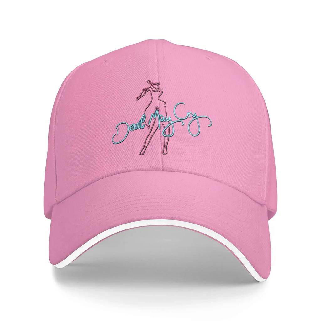 DMC Neon Casual Baseball Cap  Kpop Rock Hip Hop Hats Summer Sunscreen Couple Women Streetwear Snapback Cap