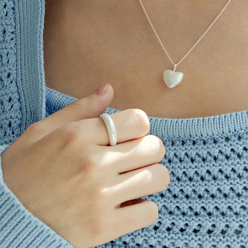 Murmur [925Silber] Funkelnder Volumenring