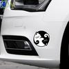 Cat Yin Yang Vinyl Decal Car Sticker Waterproof Car Decoration Body Bumper Rear Window Laptop Sticker