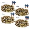 10/30/50/100Pcs Expansion Screw Set, Anti-sag Cabinet Hinge Screws for Wood Tile Concrete Walls Drywall