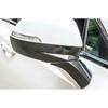 Carbon Fiber ABS Exterior Rear View Mirror Strip Trim For Cadillac XT4 2019-2022