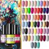 ROSALIND Nail Gel Colorful Nail Lacquer Hybrid Soak Off UV Gel Polish Bright For  Nail Art Design