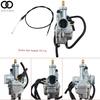 New Carburetor Carb & Throttle Cable for Kawasaki Bayou 220 250 KLF220 KLF250A