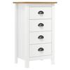 Buffet Hill  46x35x80 Cm Solid Pine Wood