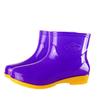 Sunny and rain women's low-tube rain shoes wear waterproof, non-slip and wear-resistant women's rubber shoes size 36-41 kitchen cleaning water shoes