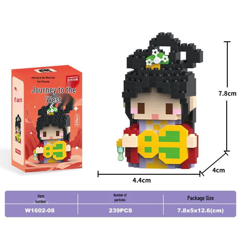 Journey to the West: Sun Wukong Micro Blocks Toy Set for Kids