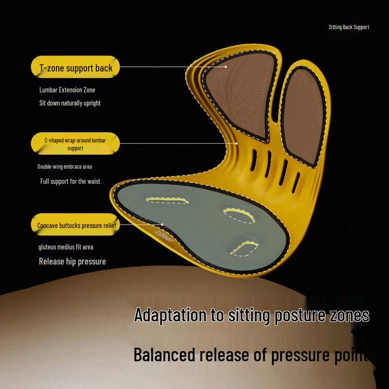 ZuoDian Posture Correcting Lumbar Support Cushion