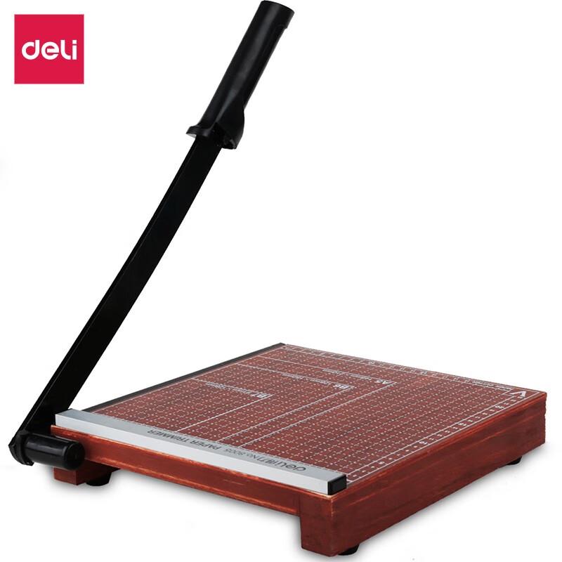 Deli 8005 Wooden Paper Cutter