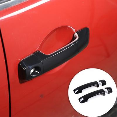 For Toyota FJ Cruiser 2007- Glossy Black Exterior Side Door Handle Cover