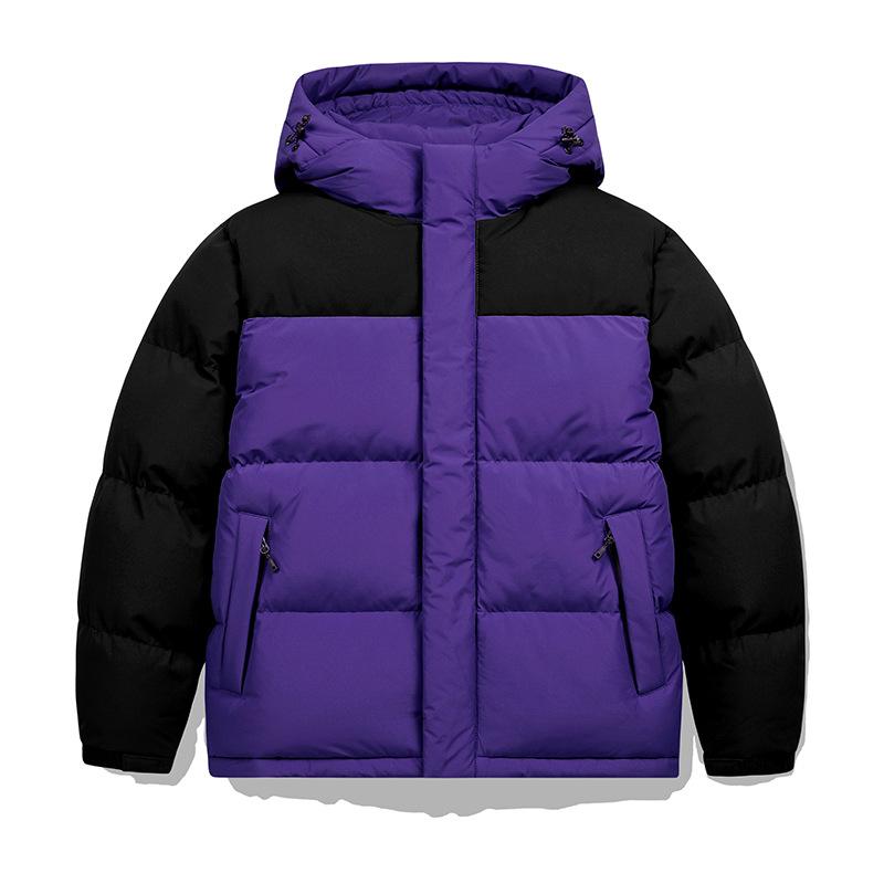 

Men s cotton coat winter new couple hooded trendy fashion men s cotton coat jacket 4XL