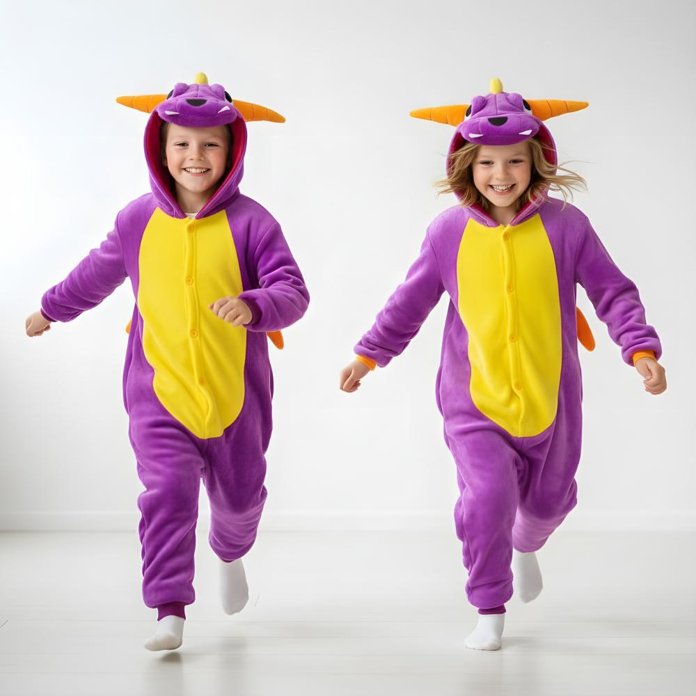 Spyro Children's Kigurumi Onesie Costume 105 - 115Cm