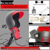Electric Scooter Rain Protection Helmet with Phone Holder and Navigation for Delivery Riders