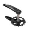 Bike Crankset Black Hollow Integrated Positive Negative Gear 36T Chainring with Crank Bottom Bracket